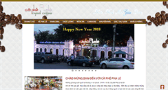 Desktop Screenshot of caphephale.vn